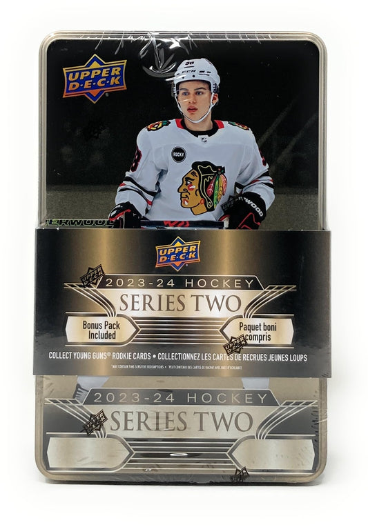 2023-24 Upper Deck Series 2 Hockey Tin